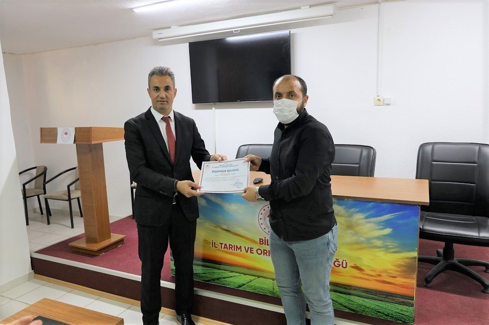 Bilecik Tarım ve Orman İl Müdürlüğü’nde ’Ayın Çalışanı’ uygulaması