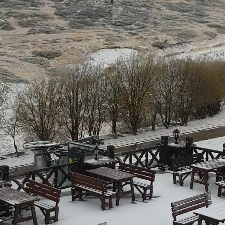 Uludağ beyaz örtüyle kaplandı