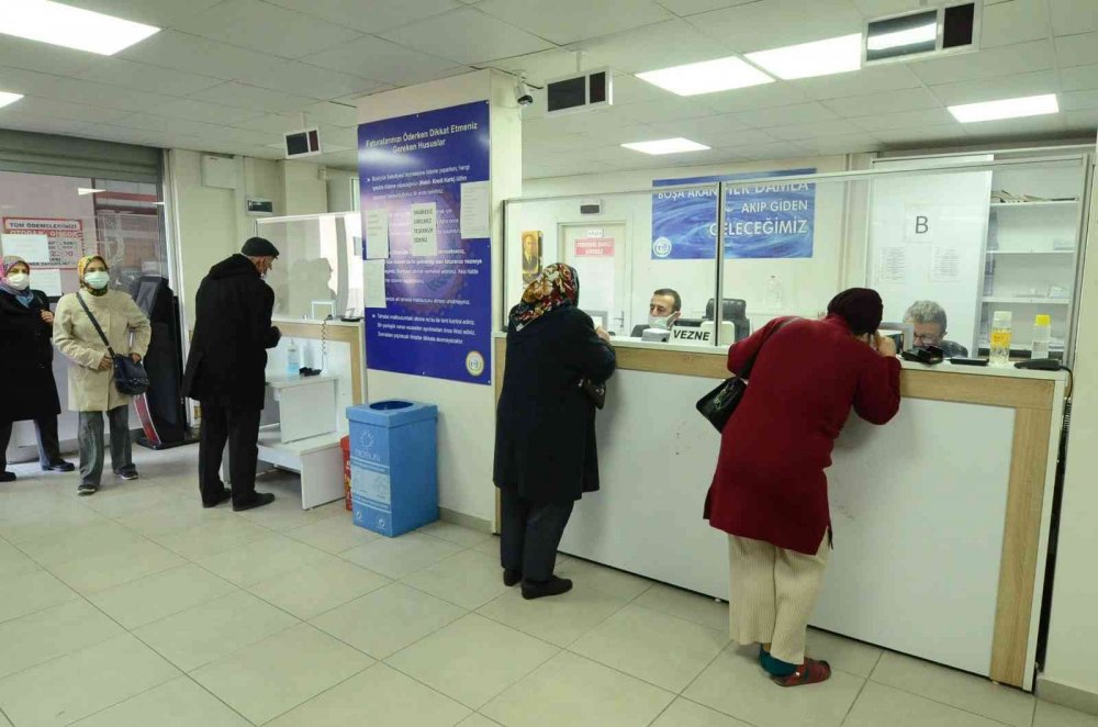 Belediye veznesi hafta sonunda da hizmet verecek