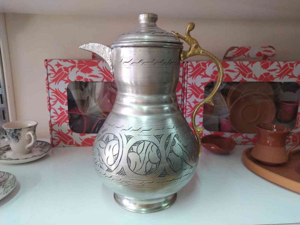 5 bin yıllık şifa kaynağı bakır kaplara büyük ilgi