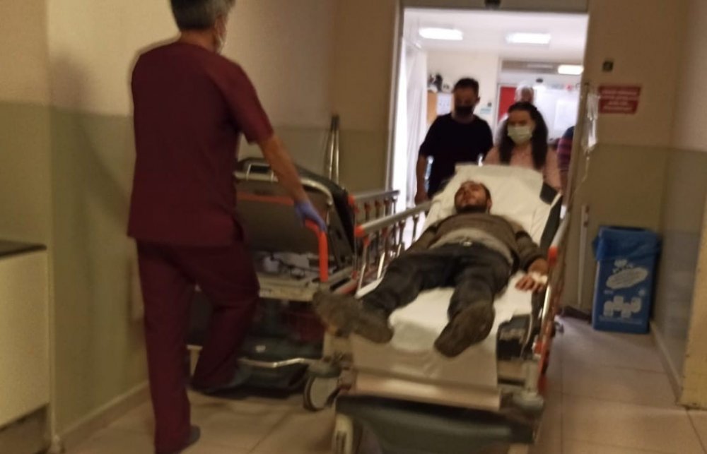 Eşinin masa üstüne koyduğu çamaşır suyu hastanelik etti