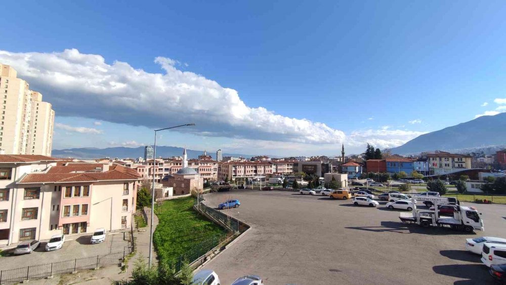 Lodos sonrası Bursa’da bulut şöleni