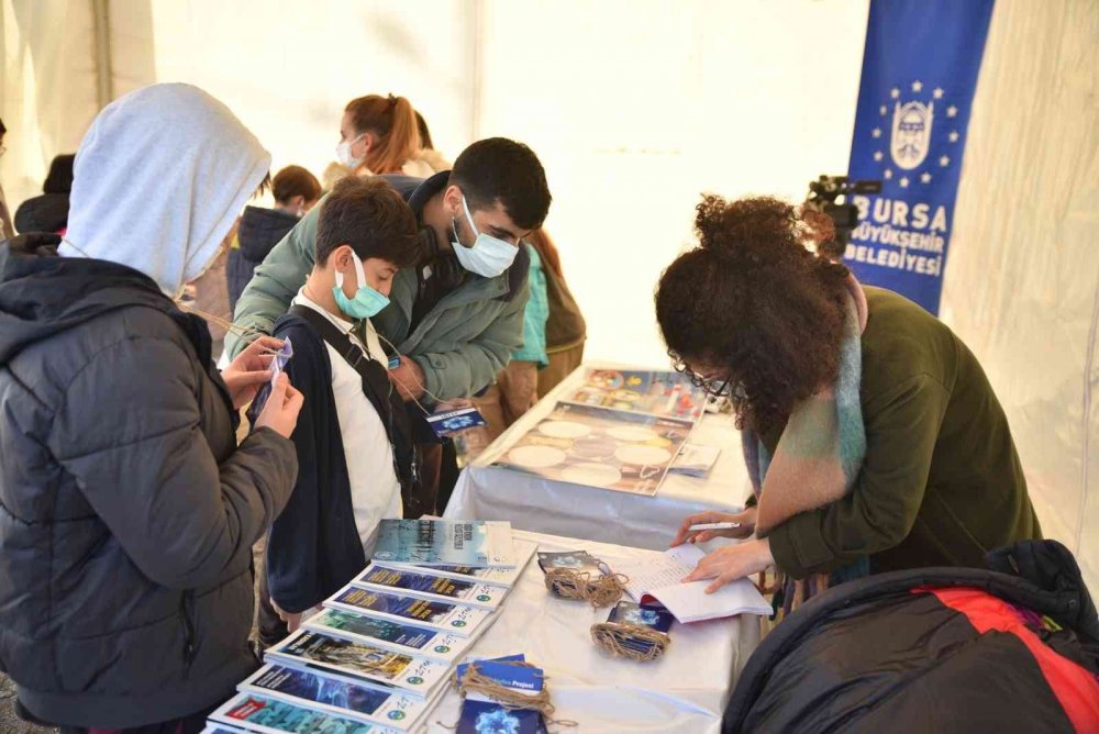 ‘Mavi Nefes’ otobüsü Bursa’da