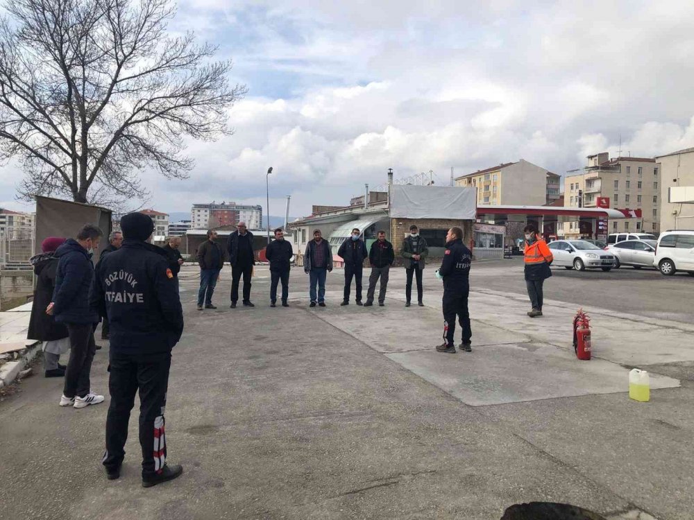 İtfaiyeden acil durumlara hazırlık tatbikatları