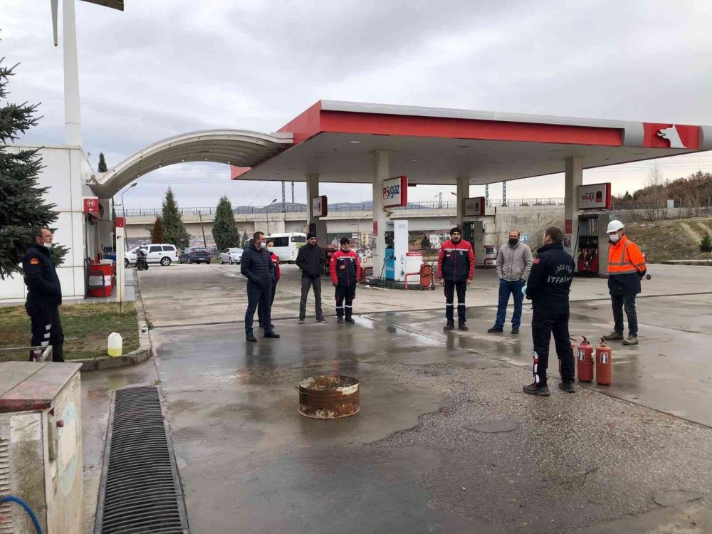 İtfaiyeden acil durumlara hazırlık tatbikatları