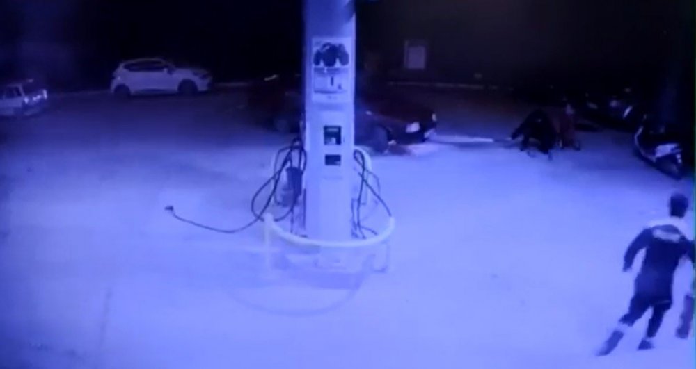 Benzinlikte faciadan dönüldü