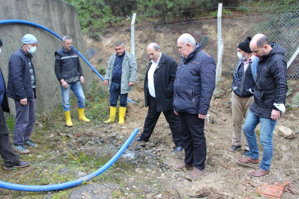 Dereyörük köyünün içme suyu sıkıntısı çözüldü