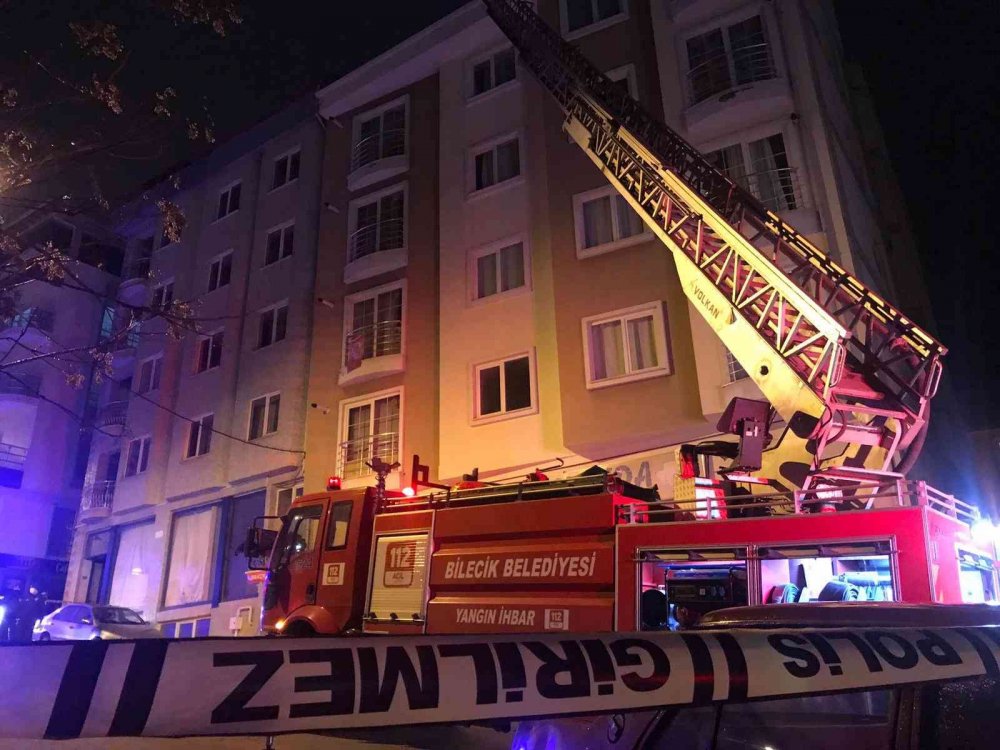 Bilecik'te korkutan yangın!