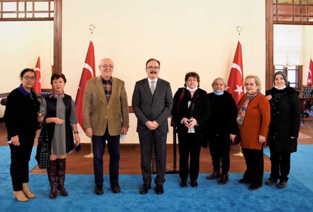 Vali Kızılkaya, kurum ve STK temsilcilerini makamında kabul etti