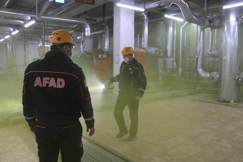 Gerçeği aratmayan saha tatbikatı gerçekleştirildi