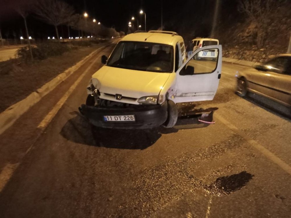 Aynı yerde 15 dakika arayla ikinci kaza