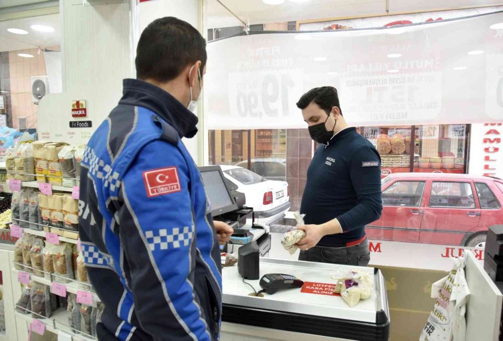 Zabıtadan market zincirlerine denetim