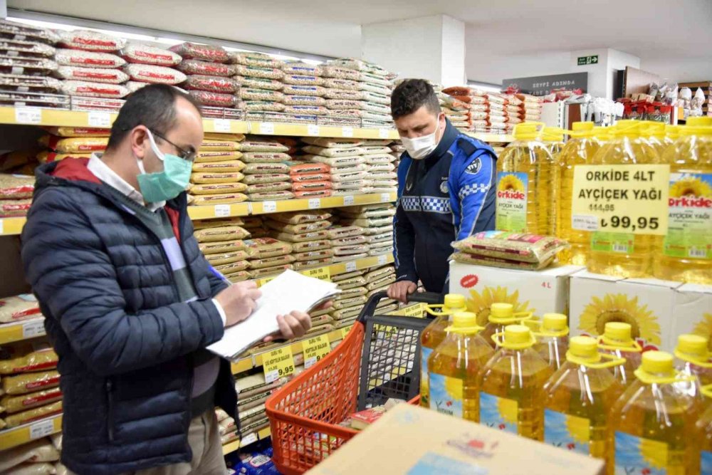 Zabıtadan market zincirlerine denetim