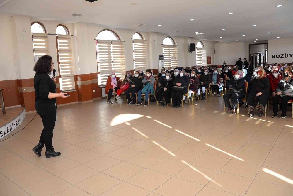 Yangın ve geri dönüşüm semineri yapıldı