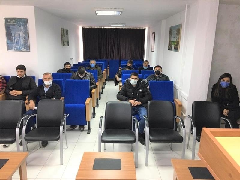 Bilecik’te nakliyecilere hayvanların refahı ve korunması eğitimi verildi