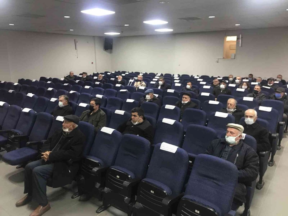 İçme ve kullanma suyu bilgilendirme toplantısı yapıldı