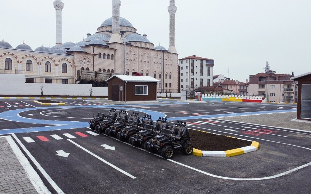 Çocuk Trafik Eğitim Park’ında sona yaklaşıldı
