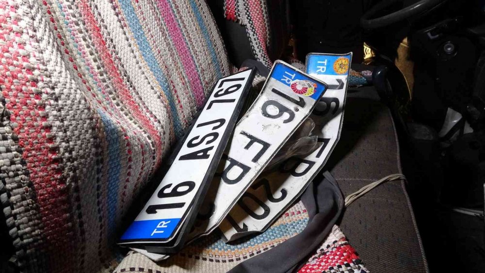 Makas kullanarak çalıştırıp çaldılar 25 kilometre kaçtılar