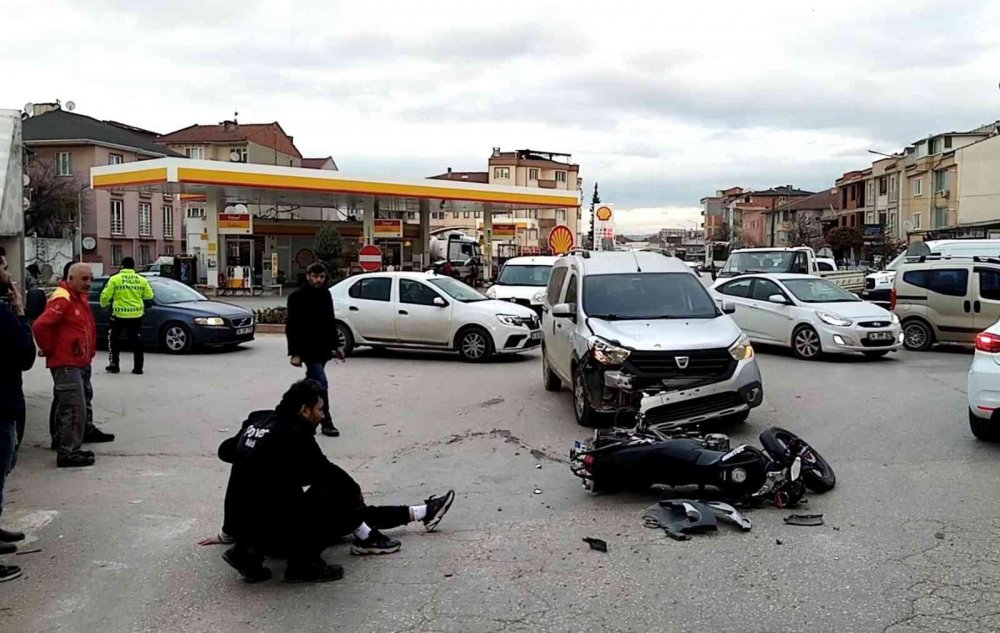 Feci kaza saniye saniye kamerada