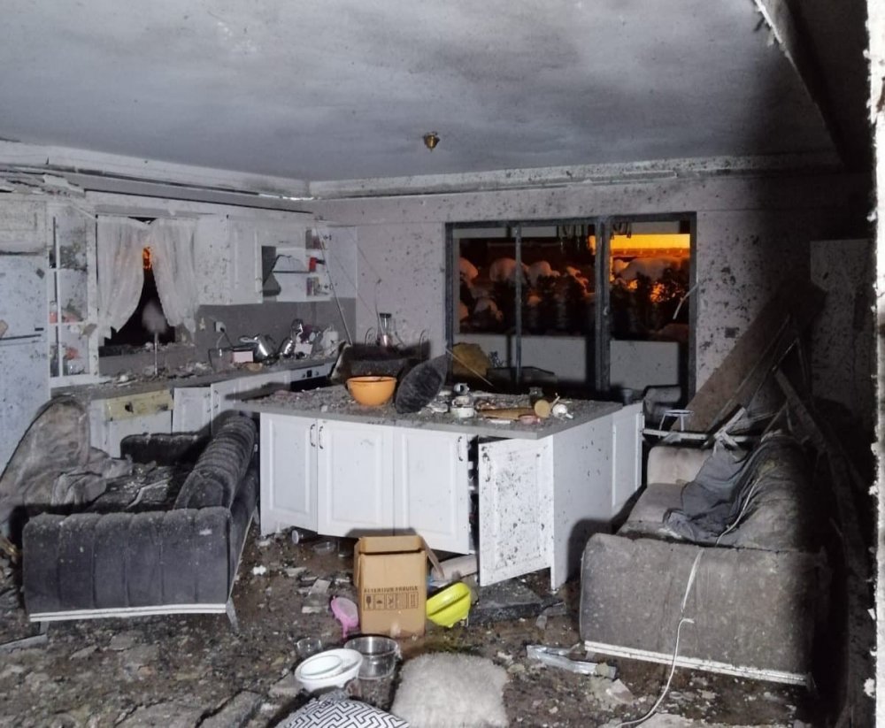 Kalorifer kazanı  patladı