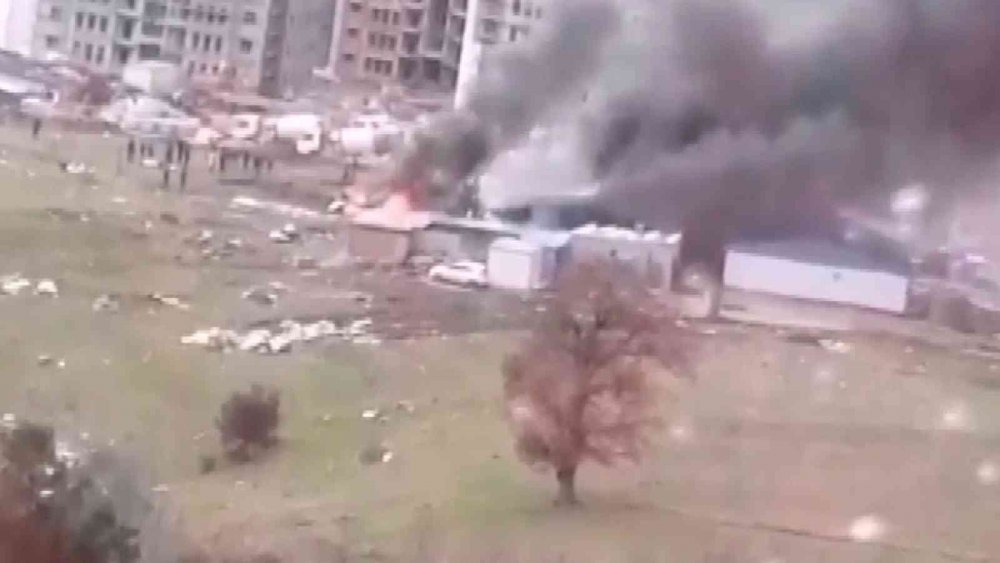 Fabrikada korkutan yangın