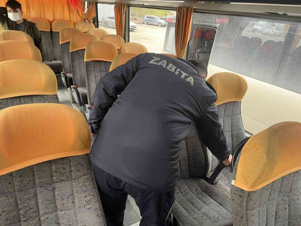 Öğrenci servisleri denetlendi