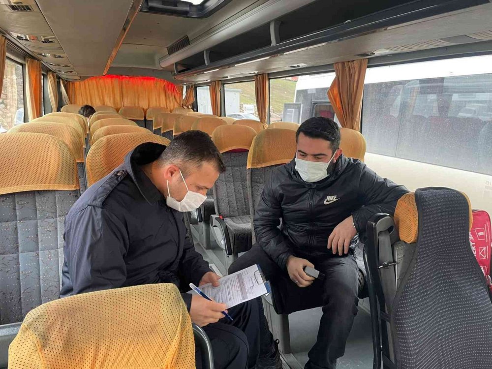 Öğrenci servisleri denetlendi