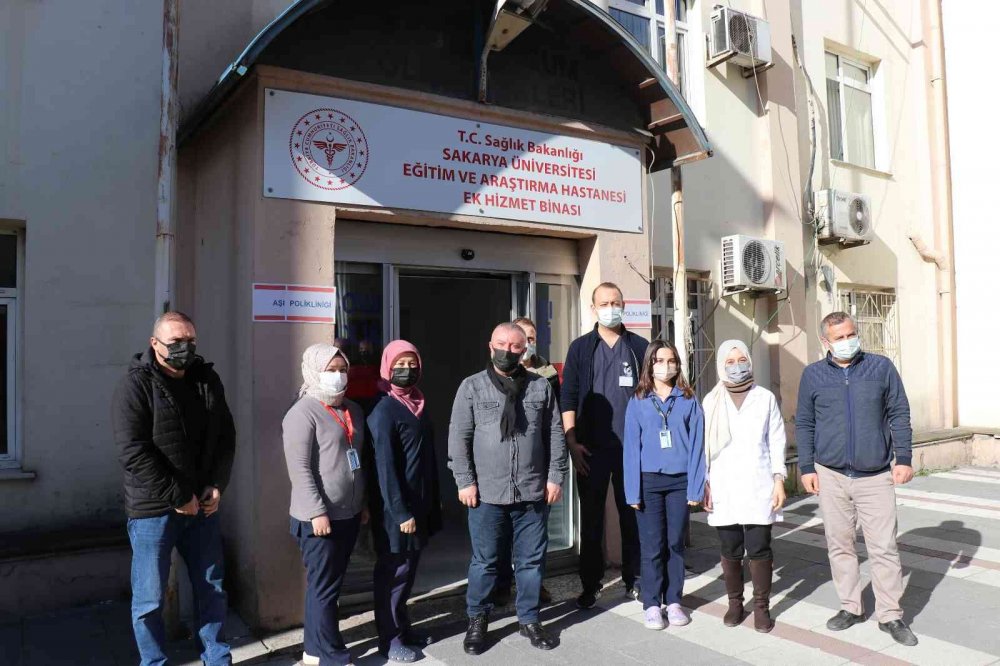 Yerli aşı, Sakarya’da vatandaşlara yapılmaya başlandı