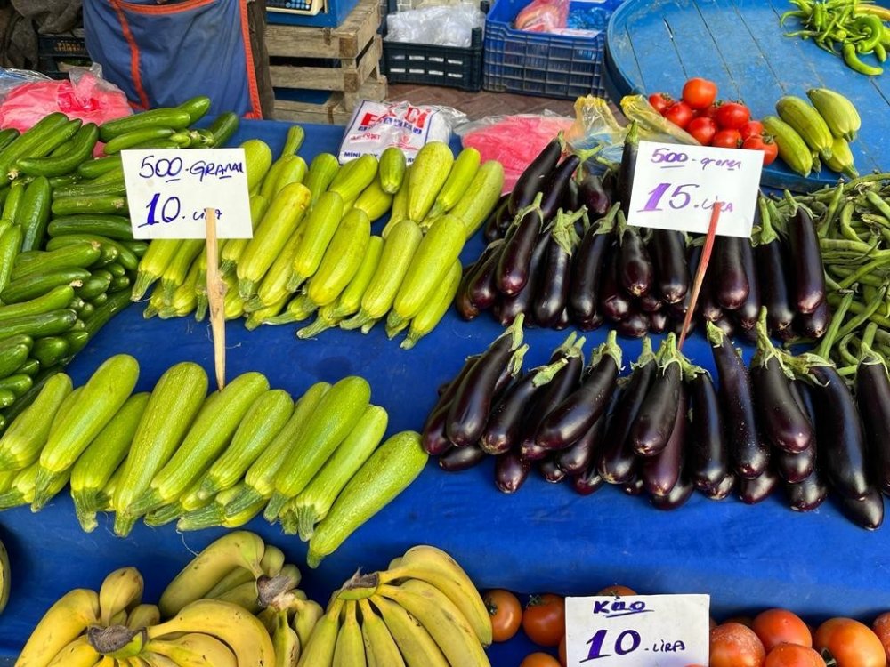 Pazar tezgâhlarında fiyatlar artık gram üzerinden belirleniyor