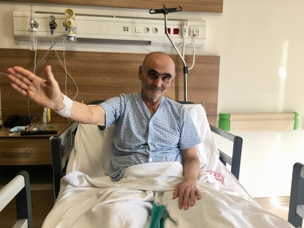 Kırgızistanlı 70 yaşındaki hasta Türkiye’de sağlığına kavuştu