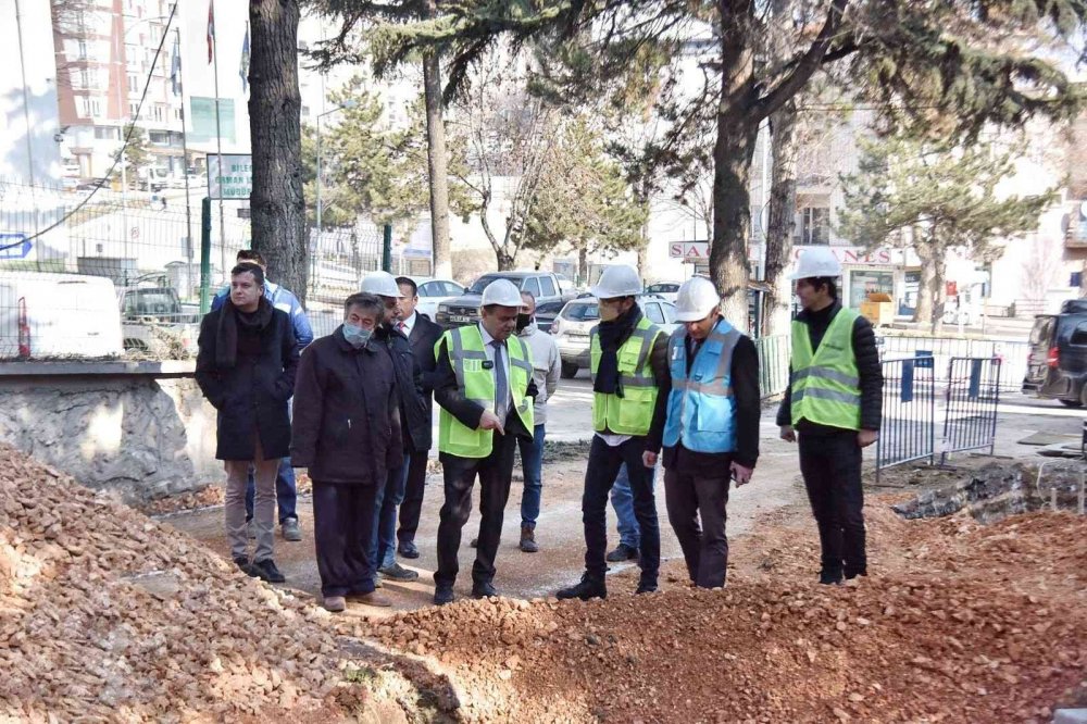 Bilecik’te ikinci etap yağmur suyu kolektör hattı çalışmalarına başlandı