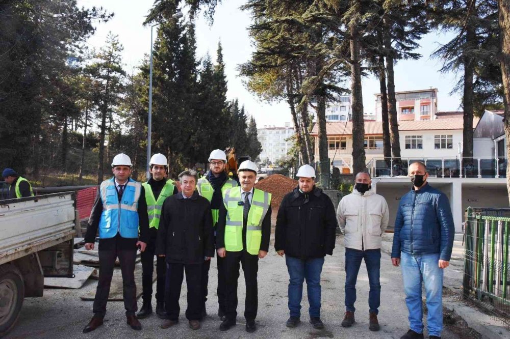 Bilecik’te ikinci etap yağmur suyu kolektör hattı çalışmalarına başlandı