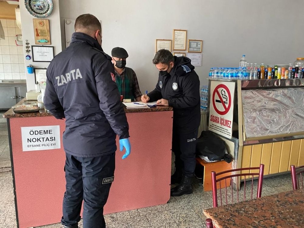 Zabıtanın denetimleri sürüyor