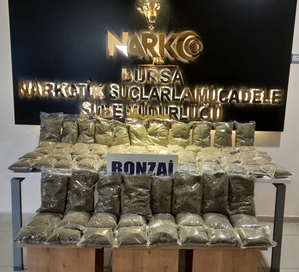 Termal dronlu büyük uyuşturucu operasyonu