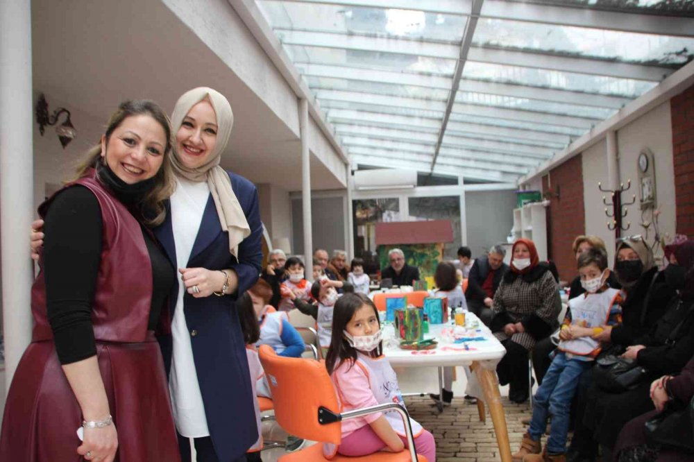 Dedeler ve nineler torunlarınla doyasıya eğlendi