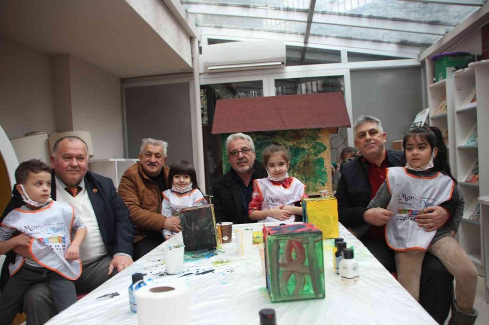 Dedeler ve nineler torunlarınla doyasıya eğlendi