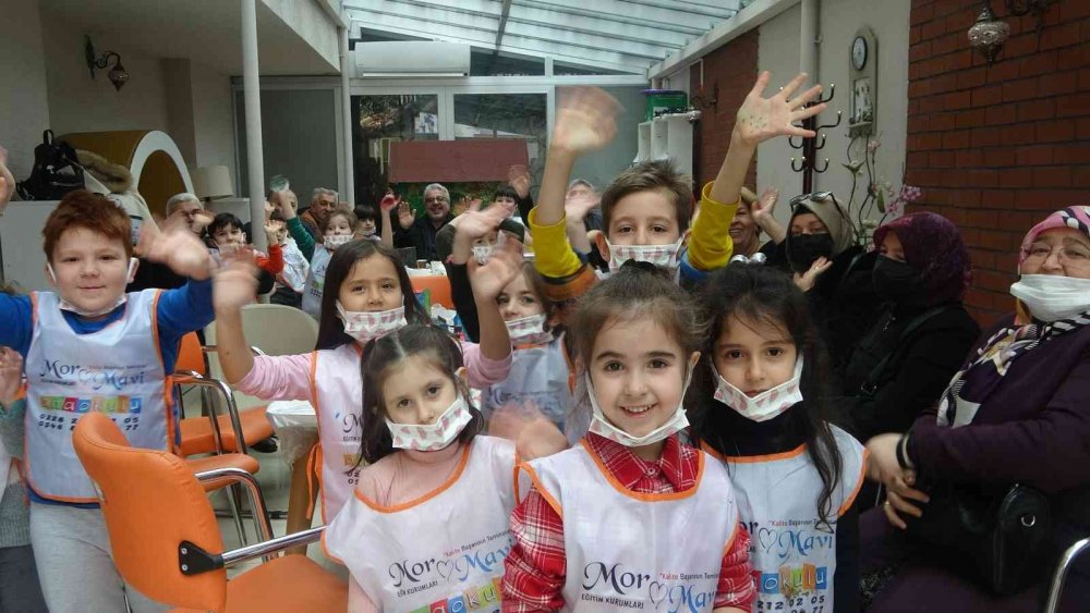 Dedeler ve nineler torunlarınla doyasıya eğlendi