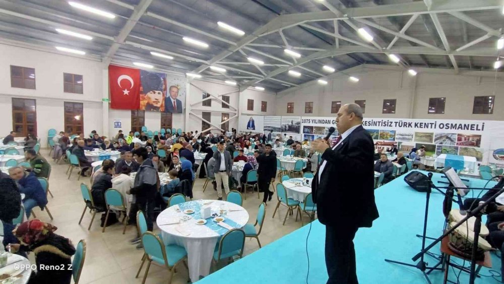 Kaymakam Ünal şehit yakınları ve gazilerle iftarda bir araya geldi