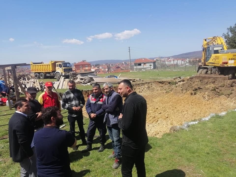 Kaymakam Altay ,112 Acil Sağlık Hizmetleri İstasyonu çalışmalarını inceledi