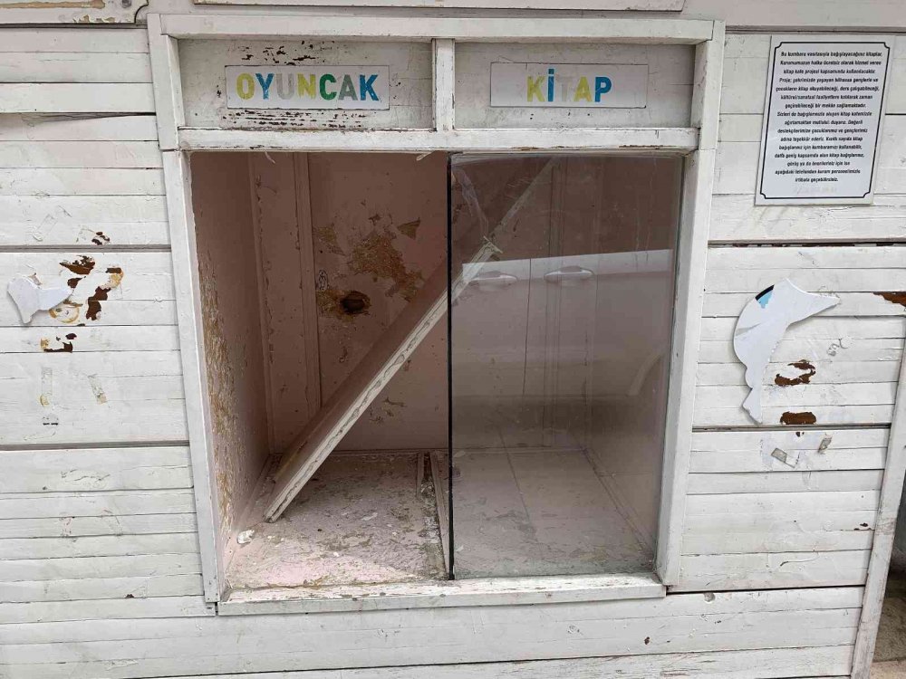 Bağış kutusu magandaların yeni hedefi oldu