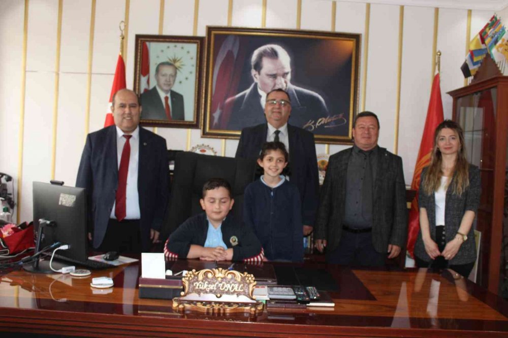 Bir günlüğüne Kaymakam oldu