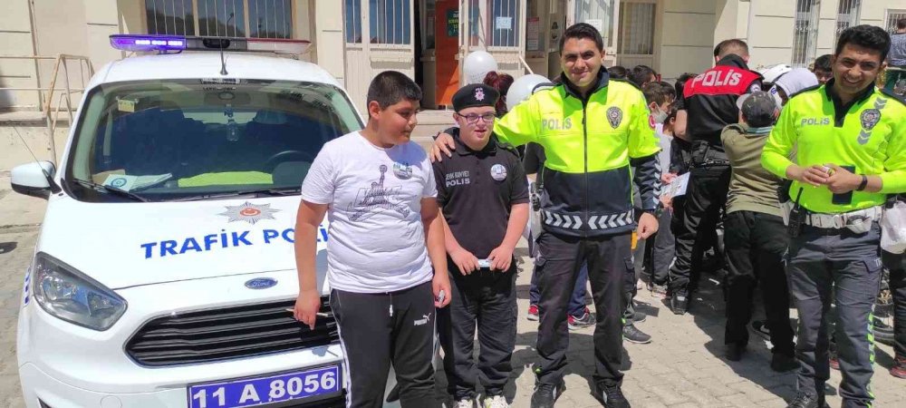 Özel öğrencilere trafik eğitimi