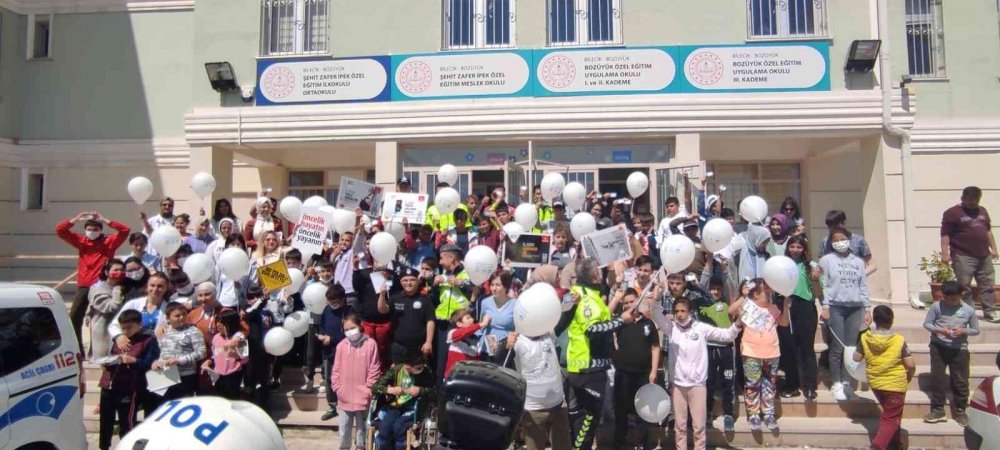 Özel öğrencilere trafik eğitimi