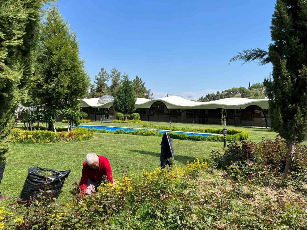 Bilecik Belediyesi Dikey Bahçe’de bakım ve yenileme çalışmaları yapıldı