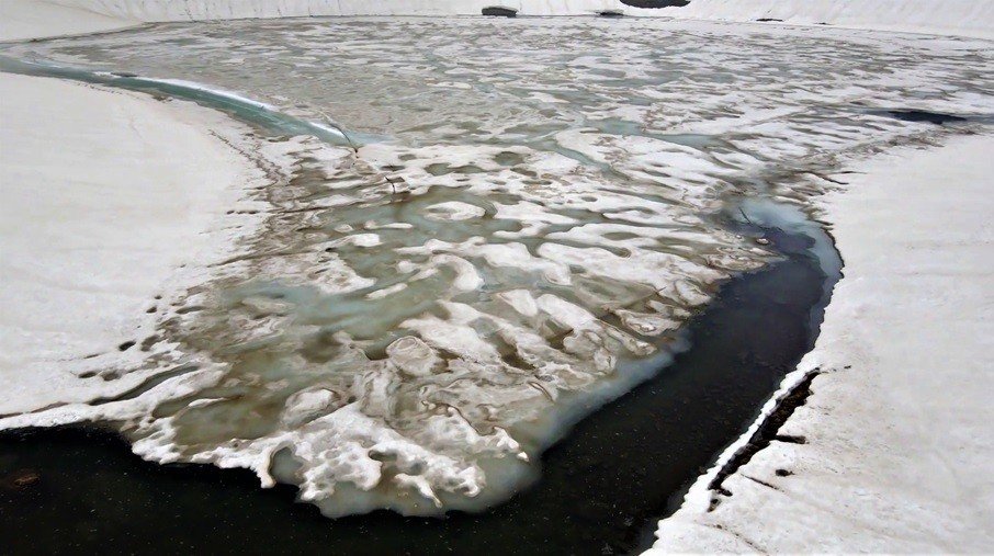 Uludağ’ın zirvesinde görsel şölen