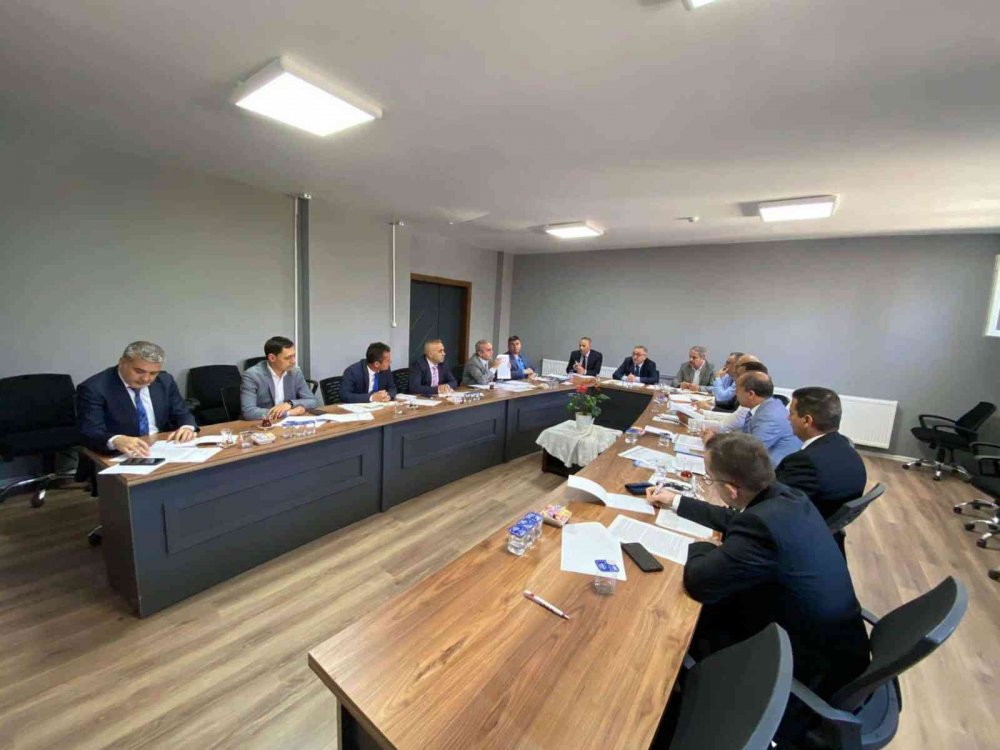 İlçe Milli Eğitim Müdürleri istişare toplantısı yapıldı