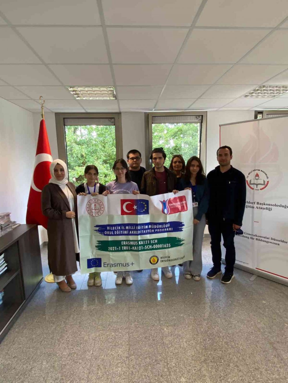 Almanya’daki çalışmalarını başarıyla tamamladılar