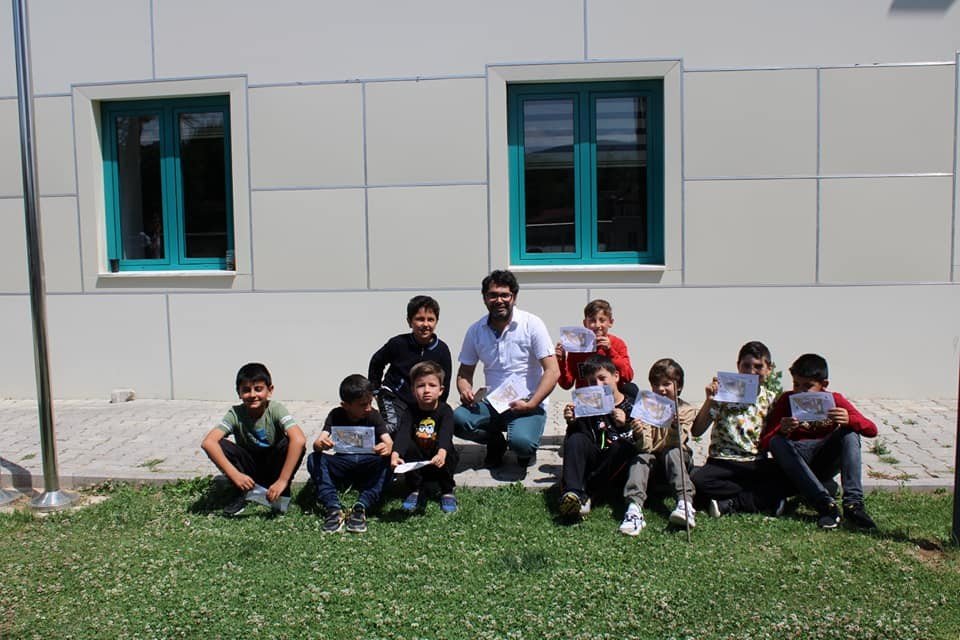 Öğrencilere oryanting sporunun tanıtımı yapıldı