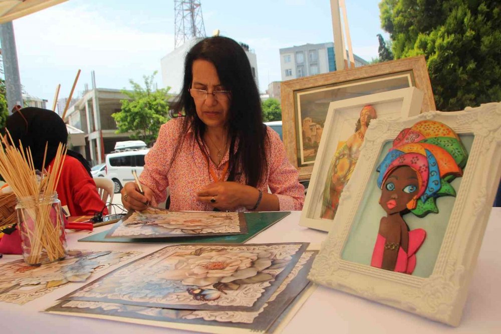Halk Eğitim Merkezi kursiyerleri maharetlerini sergiledi