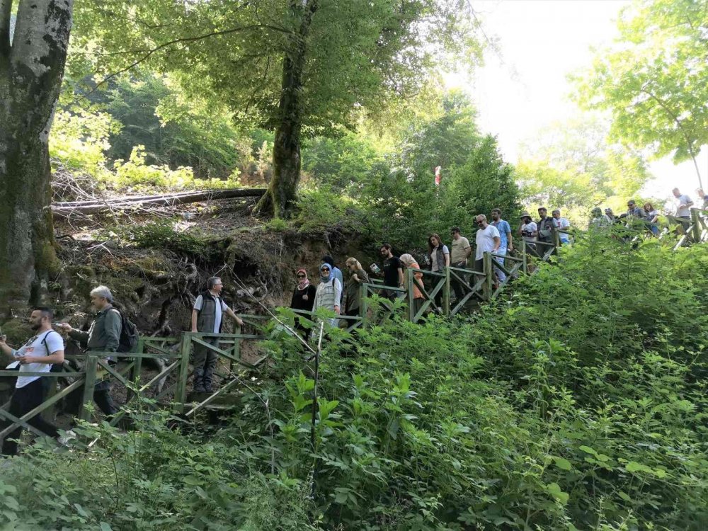 Suuçtu ekoturizm rotası doğaseverlerle buluştu